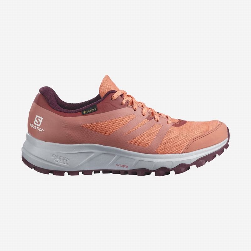 SALOMON TRAILSTER 2 GORE-TEX Philippines - Women's Trail Running Shoes - Blue | 927810-DXM